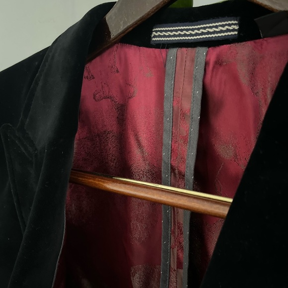 Ted Baker London Velour/Velvet Jacket ~ Size 8 - Picture 6 of 11